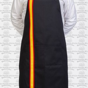 Delantal España Negro
