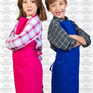 Delantales niños colores