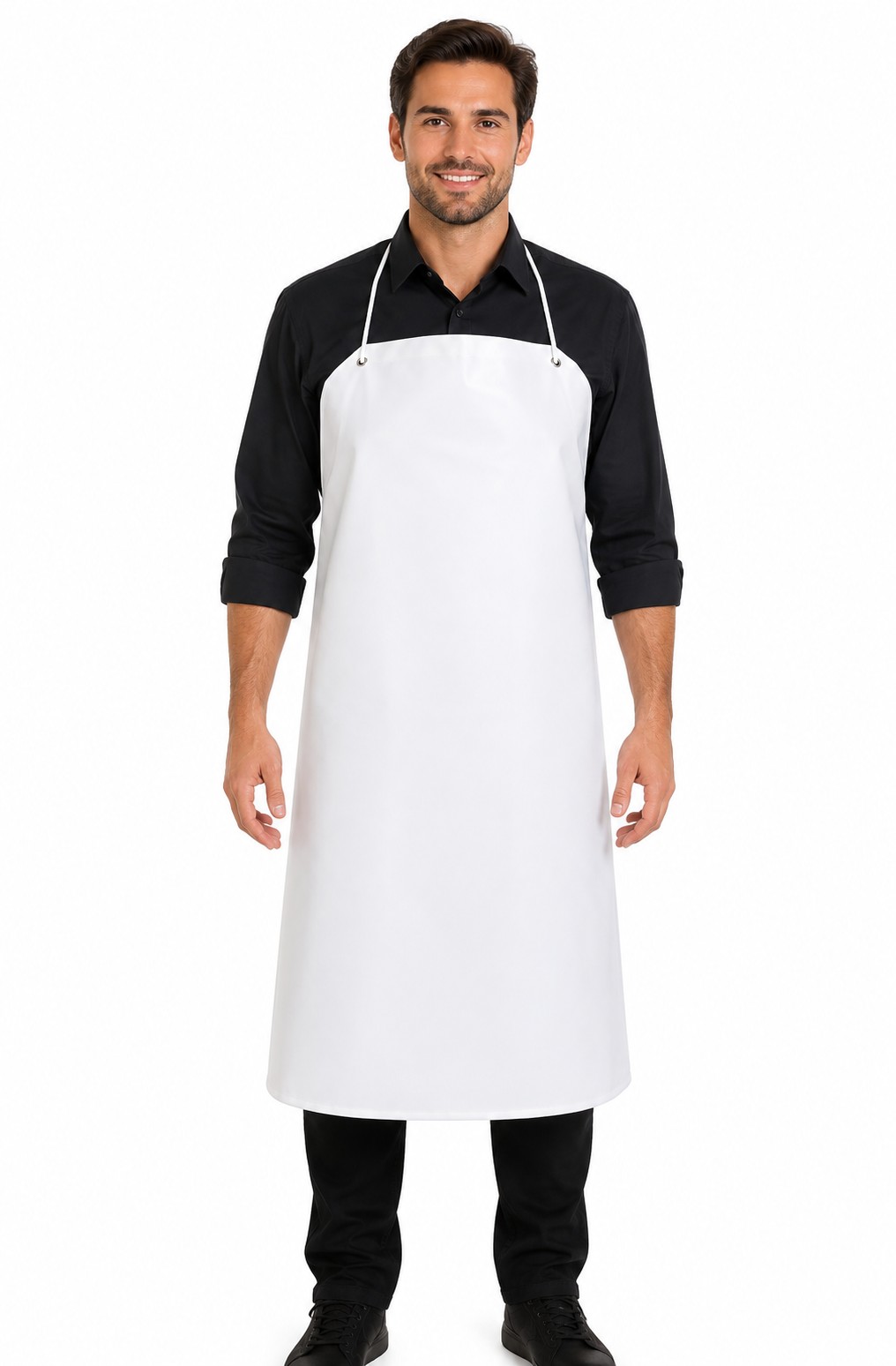 delantal-pvc-blanco-cordon-DLF PVC Fino CC Blanco