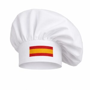 Gorro seta España blanco