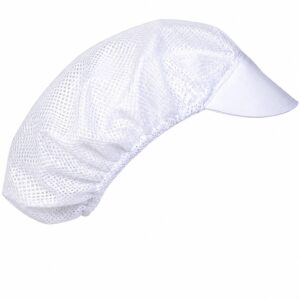 Visera rejilla blanca