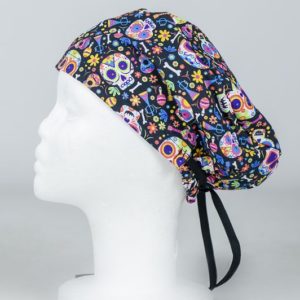 calaveras mujer 300x300 - Calaveras mexicanas M - gorros-quirofano-mujer