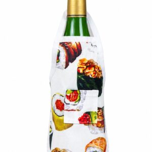 Delantal botella sushi