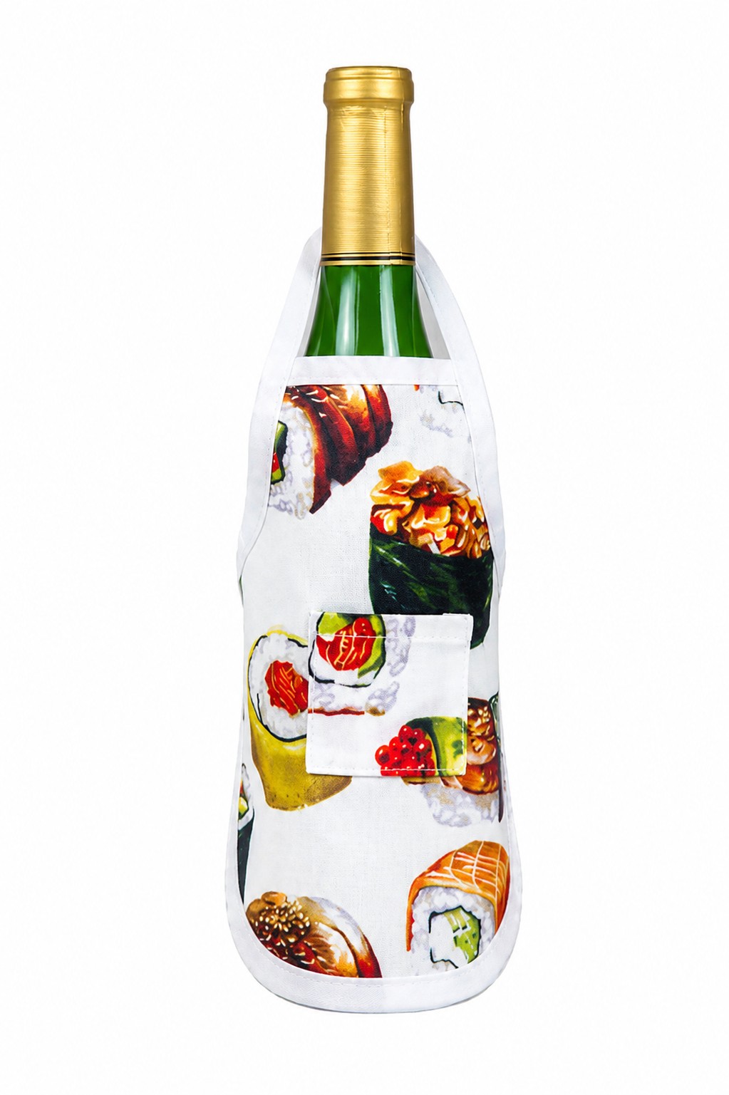 cubrebotella-sushi-DLF Delantal botella sushi