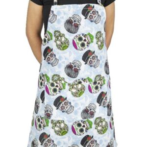 Delantal Estampado Calaveras