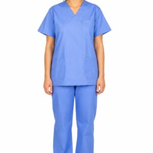 Pijama sanitario celeste