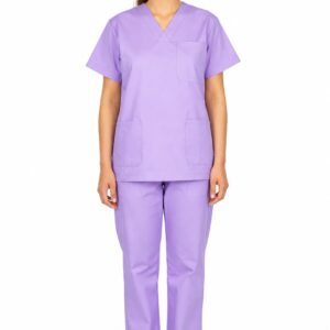 Pijama sanitario morado