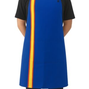 Delantal España Azul Royal