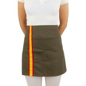 Delantal España Cintura Caqui