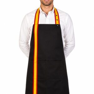 Delantal España Negro