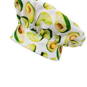 Gorro cocinero aguacates