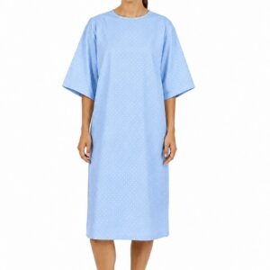 Camisón paciente topitos azules