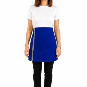 Delantal Corto Azul Talavera