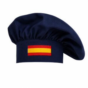 Gorro seta España azul marino
